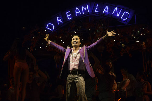 The star of the show: Jon Jon Briones as The Engineer