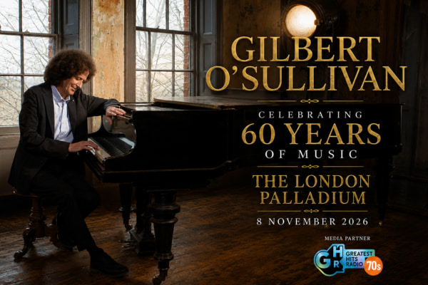 Gilbert O’Sullivan Celebrating 60 Years of Music